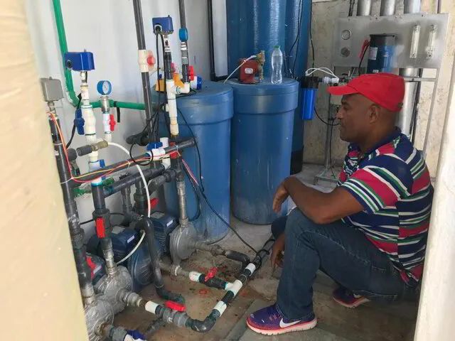 Inspection of a reverse osmosis and water management system